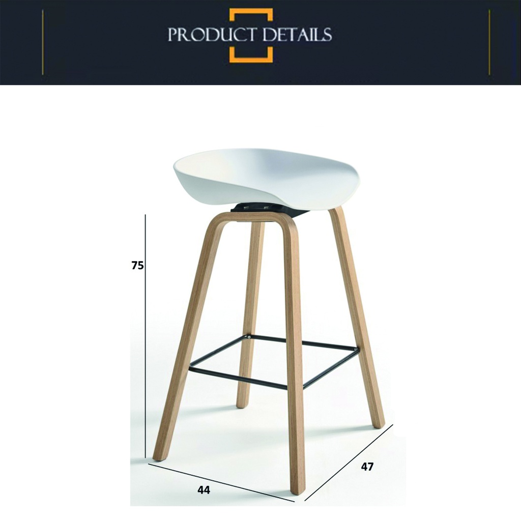 Banqueta metalica Lyon Gris