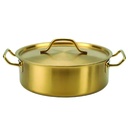 Olla acero 30cm Gold