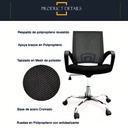 Silla de escritorio Sweden Rosa