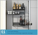 Organizador cocina Magnetico 3 niveles Negro