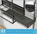 Organizador cocina Magnetico 3 niveles Negro