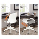 Silla de escritorio Iceland Blanco