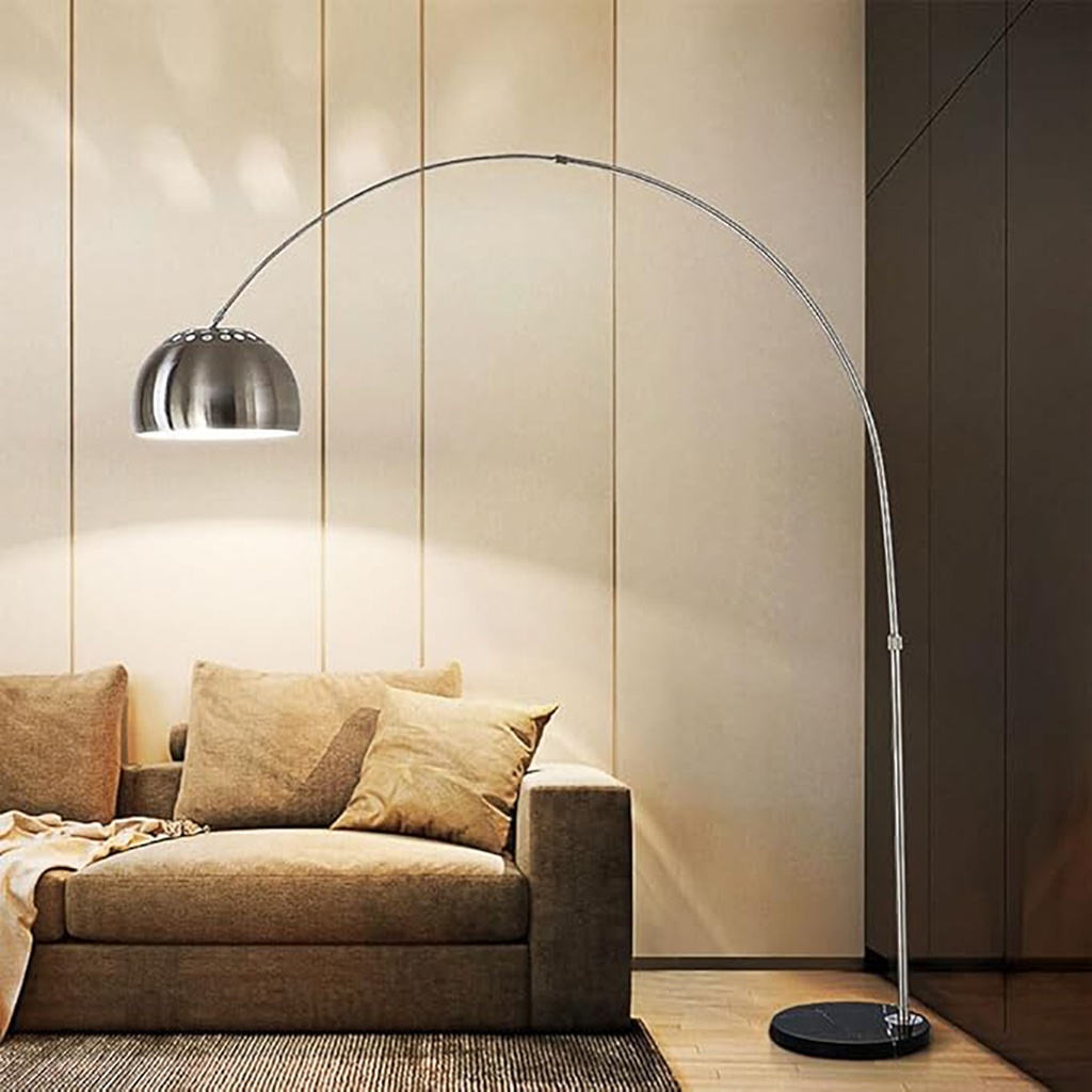 Lampara de pie Arco Silver