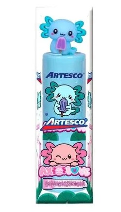 [AR16073175] Artesco goma y sacapuntas Axolove exhibidor x 24