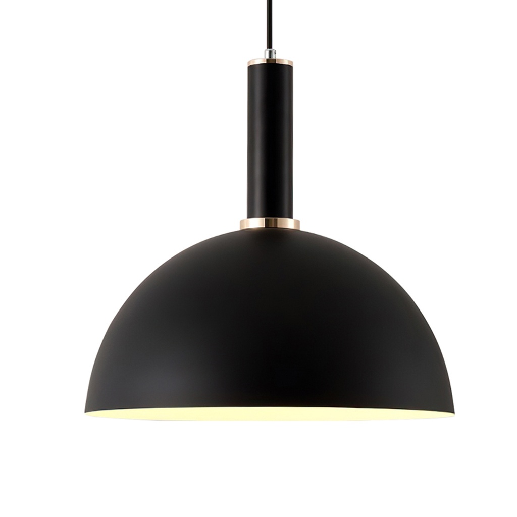 luminaria lampara colgante 35cm Negro