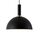 luminaria lampara colgante 35cm Negro