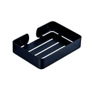 Jabonera en aluminio Negro