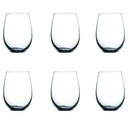 Vaso De Vino Vidrio Borosilicato Set x6 Unidades