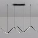 Luminaria led colgante 108W Blanco