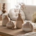 Adorno madera natural & cuerda Nº3