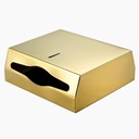 Dispensador toalla intercalada metalico Dorado