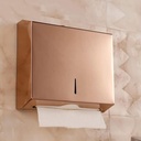 Dispensador toalla intercalada metálico Rose Gold