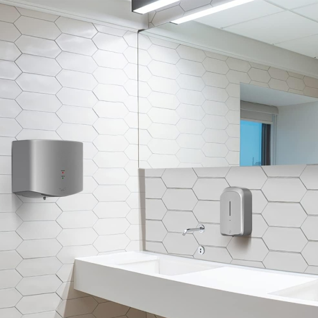 Seca manos ABS Jet Con Sensor 1650w Automático Gris