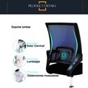 Silla de escritorio Norway Turquesa