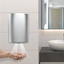 Seca manos Acero Inoxidable Jet Con Sensor 1350w Automático Blanco