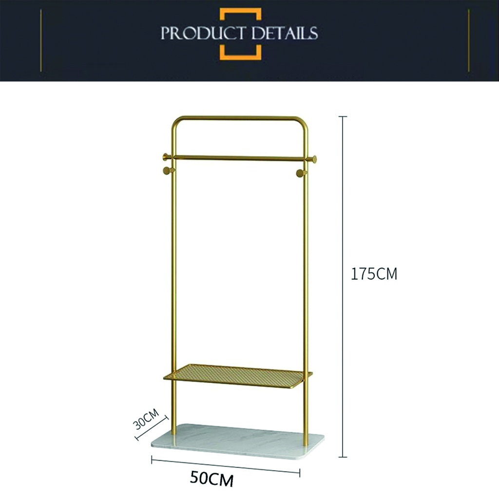 Perchero despojador base mármol