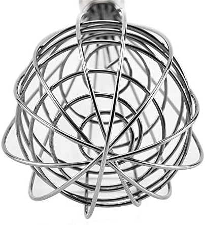 Batidor manual metálico mango madera