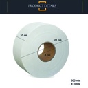 Papel Higienico Jumbo 500Mts Extra Blanco