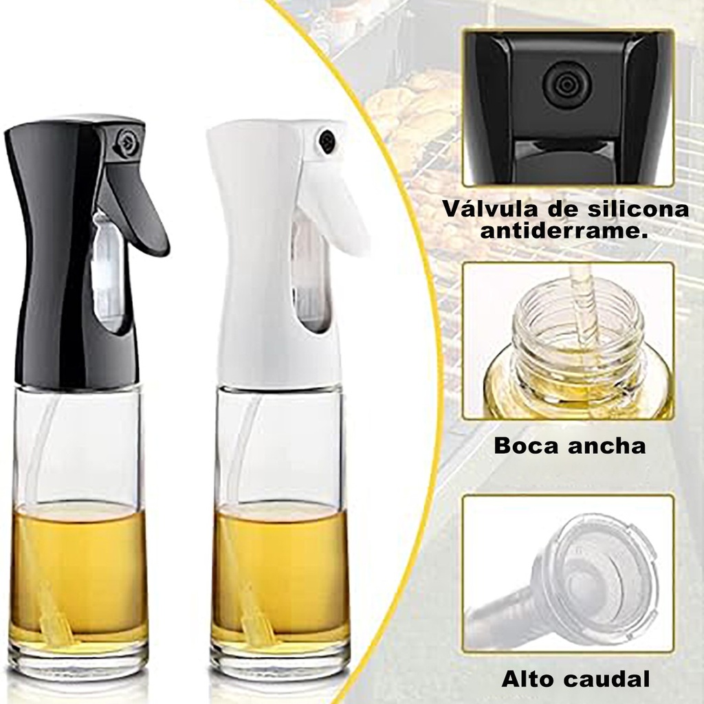 Aceitera vinagrera 220ML Blanco