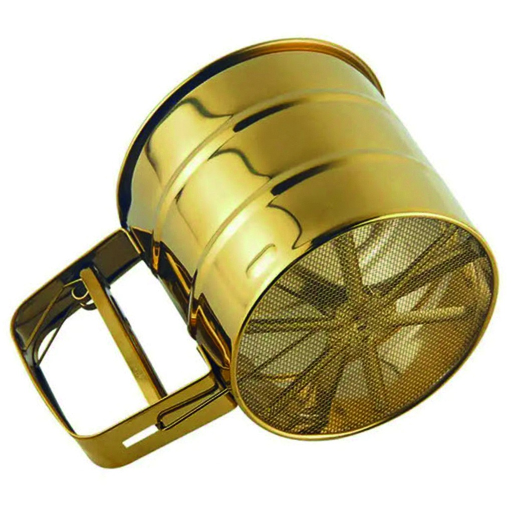 Cernidor Tamizador Acero Inoxidable Gold
