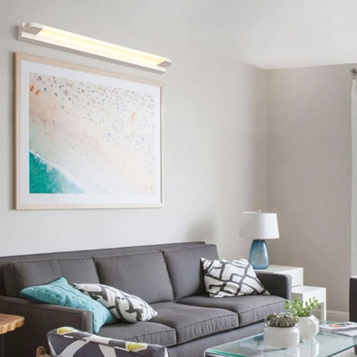 [DT5225B] Luminaria de pared LED barra 65cm Blanco