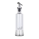 Botella aceitera vidrio 350ml Blanco