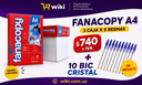 PROMO WEB 3 - 5 Resmas Fana + 10 Bic cristal de regalo DE REGALO!