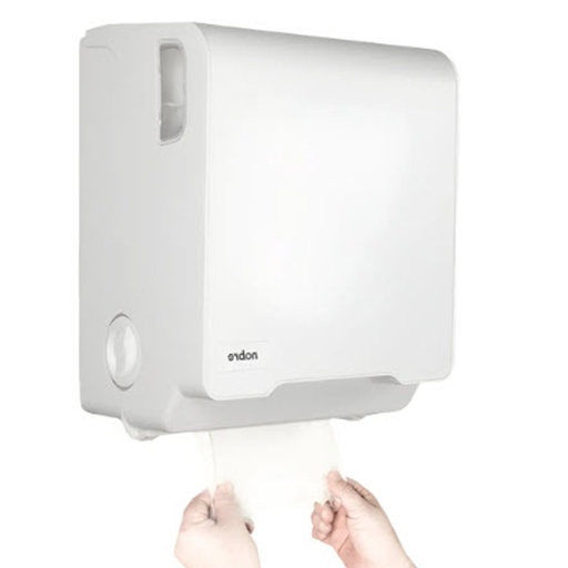 [DT -PD-41B] Dispensador de toallas autocorte Blanco